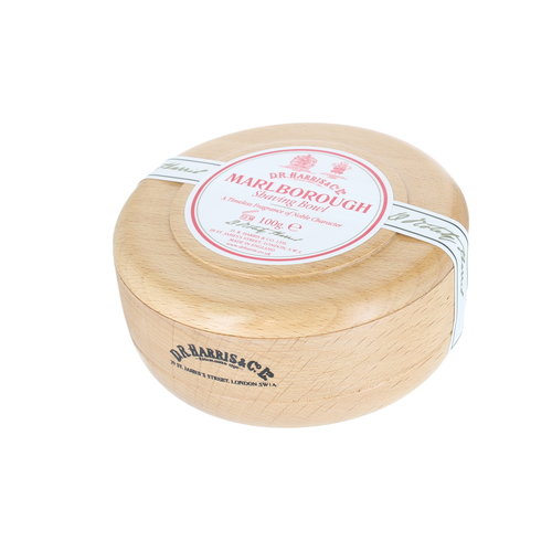 D R Harris D R Harris Marlborough Shaving Soap in a Beech Bowl 100g D R Harris D R Harris Marlborough Shaving Soap in a Beech Bowl 100g