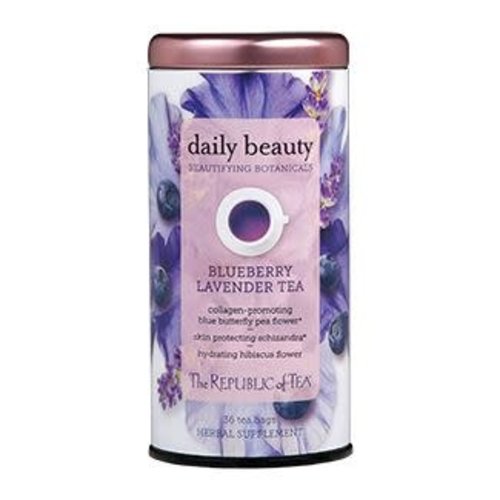 Republic of Tea Daily Beauty Blueberry Lavender Tea Republic of Tea Daily Beauty Blueberry Lavender Tea