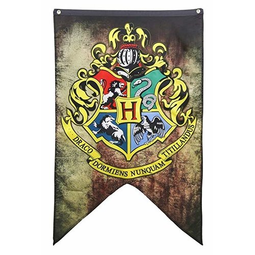 Harry Potter Harry Potter Hogwarts Crest Banner Harry Potter Harry Potter Hogwarts Crest Banner