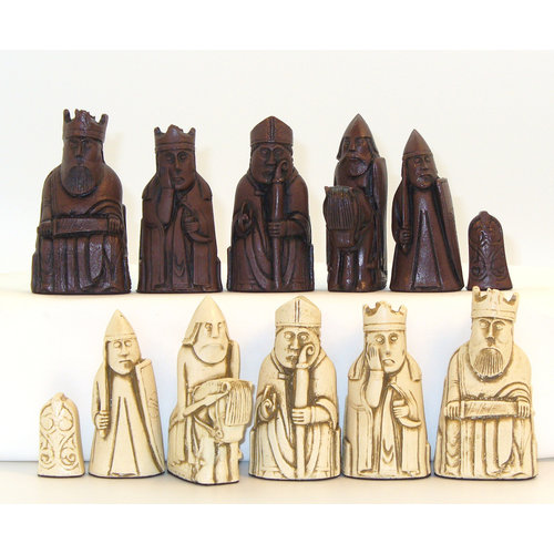 Isle of Lewis Solid Resin Chess Set Isle of Lewis Solid Resin Chess Set