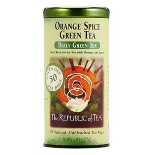 Republic of Tea Orange Spice Green Tea Republic of Tea Orange Spice Green Tea