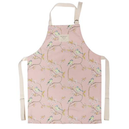 Mosney Mill Mosney Mill Blue Tit on Blossom Ditsy Childs Apron (Pink) Mosney Mill Mosney Mill Blue Tit on Blossom Ditsy Childs Apron (Pink)