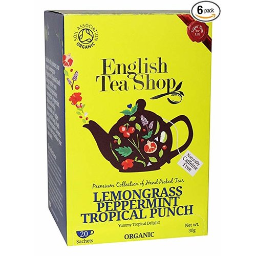 English Tea Shop English Tea Shop Lemongrass Peppermint Tropical Punch English Tea Shop English Tea Shop Lemongrass Peppermint Tropical Punch