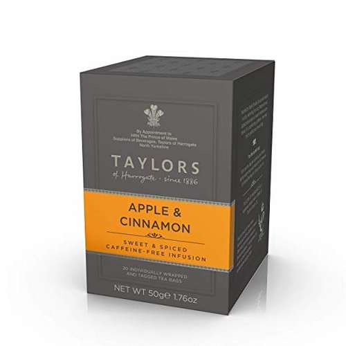 Taylors of Harrogate Taylors of Harrogate Apple & Cinnamon Tea 20s Taylors of Harrogate Taylors of Harrogate Apple & Cinnamon Tea 20s