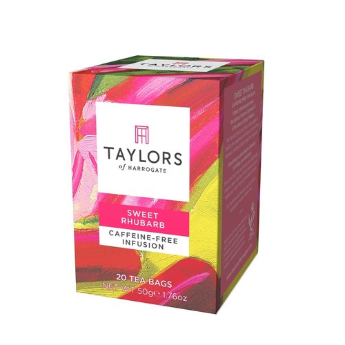 Taylor's of Harrogate Taylors Sweet Rhubarb Herbal Infusion Taylor's of Harrogate Taylors Sweet Rhubarb Herbal Infusion