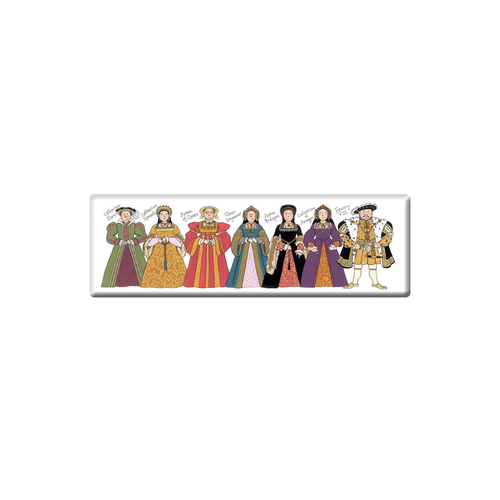 Alison Gardiner Henry the VIII and His Wives Fridge Magnet Alison Gardiner Henry the VIII and His Wives Fridge Magnet