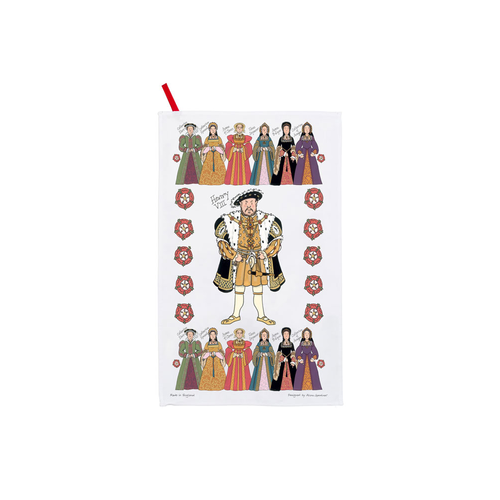 Alison Gardiner Alison Gardiner Henry the VIII Tea Towel Alison Gardiner Alison Gardiner Henry the VIII Tea Towel