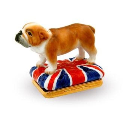 Halcyon Days Halcyon Days British Bulldog Trinket Box Halcyon Days Halcyon Days British Bulldog Trinket Box