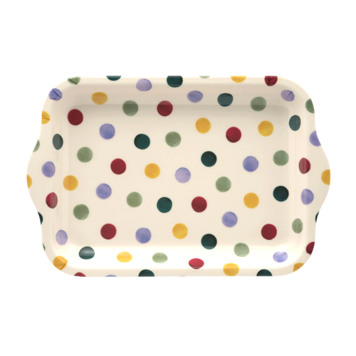 Emma Bridgewater Polka Dot Small Melamine Tray Emma Bridgewater Polka Dot Small Melamine Tray