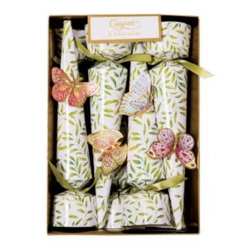 Caspari Caspari Jeweled Butterflies Cone Crackers 8ct Caspari Caspari Jeweled Butterflies Cone Crackers 8ct