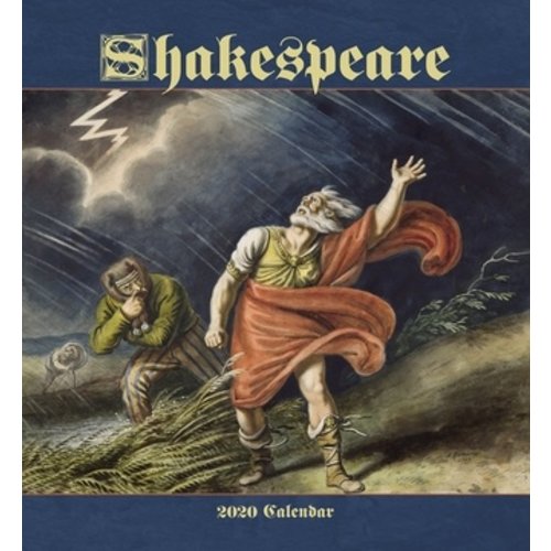 Pomegranate Shakespeare Wall Calendar 2020 Pomegranate Shakespeare Wall Calendar 2020