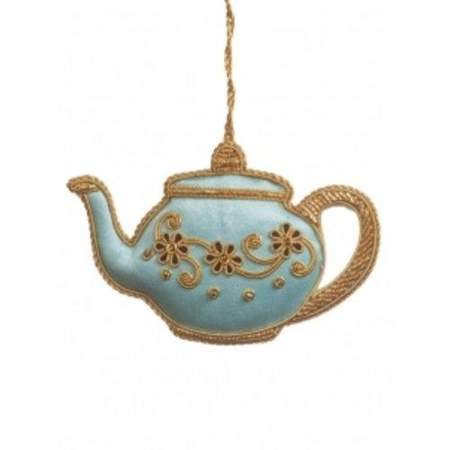 St. Nicolas St. Nicolas Tea Party Ornament Baby Blue St. Nicolas St. Nicolas Tea Party Ornament Baby Blue