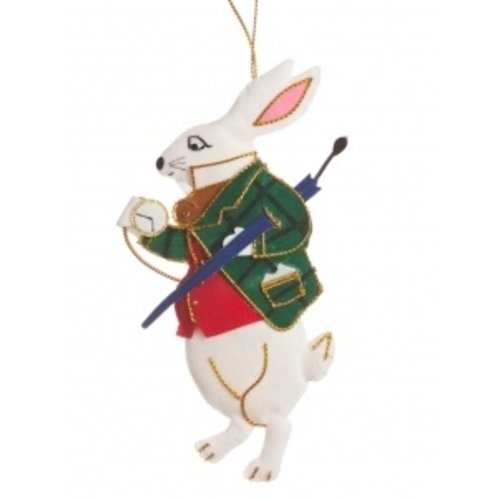 St. Nicolas St. Nicolas Alice Rabbit Ornament St. Nicolas St. Nicolas Alice Rabbit Ornament