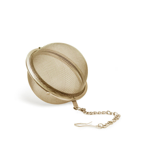 Pinky Up Small Tea Infuser Ball in Gold Pinky Up Small Tea Infuser Ball in Gold