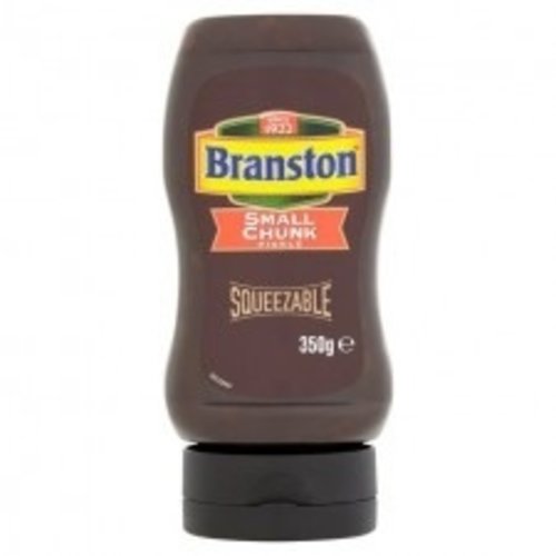Branston Branston Pickle - Small Chunk Squeeze Bottle 350g Branston Branston Pickle - Small Chunk Squeeze Bottle 350g