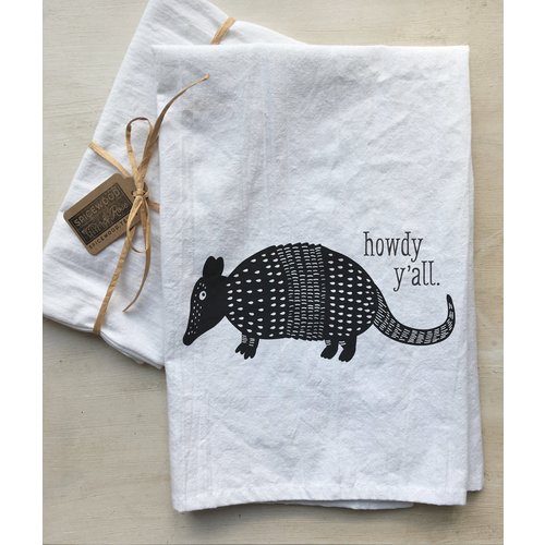 Armadillo Tea Towel Armadillo Tea Towel