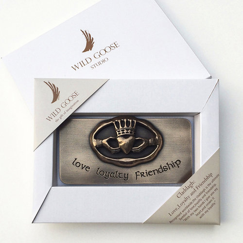 Wild Goose Wild Goose Claddagh Love Loyalty plaque Wild Goose Wild Goose Claddagh Love Loyalty plaque