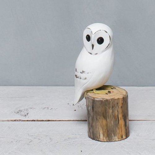 Aviologie Aviologie Standing Small Baby White Owl Aviologie Aviologie Standing Small Baby White Owl