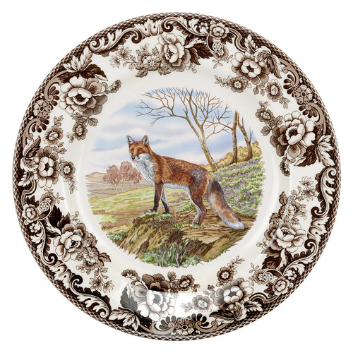 Spode Spode Woodland 27 cm Dinner Plate Red Fox Spode Spode Woodland 27 cm Dinner Plate Red Fox