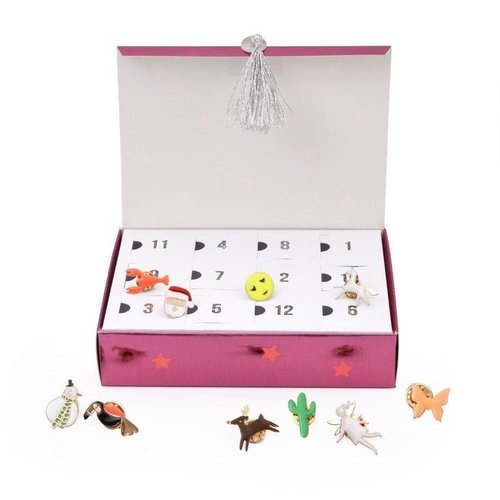 Meri Meri Enamel Pin Advent Calendar Meri Meri Enamel Pin Advent Calendar