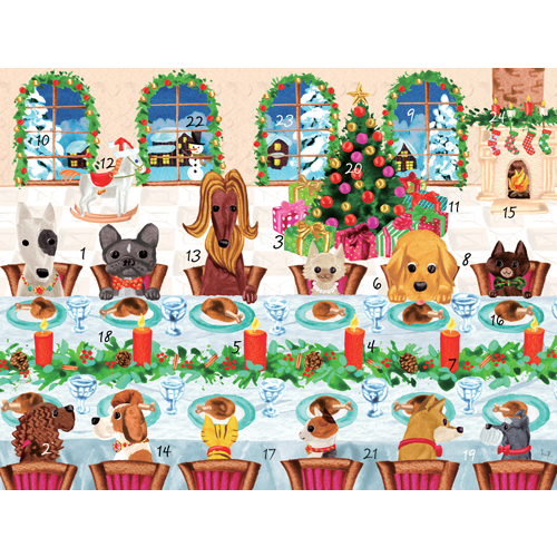 Caspari The Pets Table Advent Calendar Caspari The Pets Table Advent Calendar