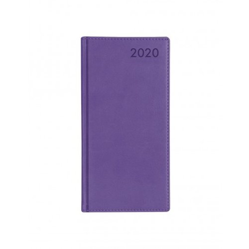 Verona Slim Week to View Diary 2020 Purple Verona Slim Week to View Diary 2020 Purple