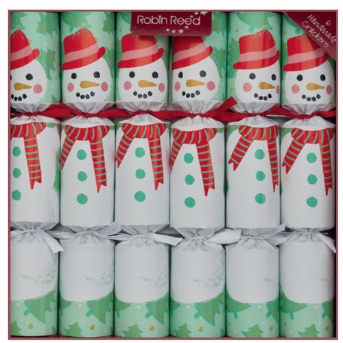 Robin Reed Racing Snowmen Party Crackers Robin Reed Racing Snowmen Party Crackers