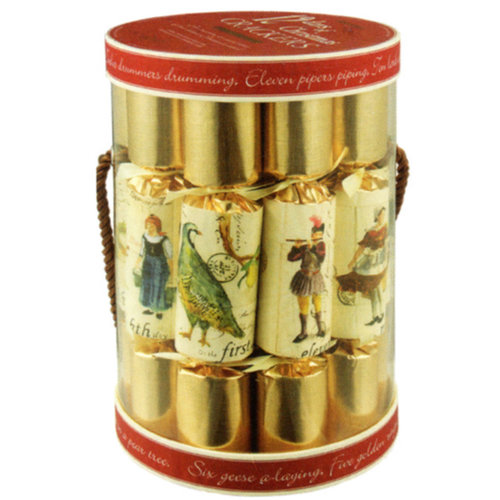 Robin Reed 12 Days of Christmas Cylinder - 12 Count Robin Reed 12 Days of Christmas Cylinder - 12 Count