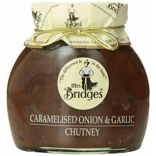 Mrs. Bridges Mrs Bridges Caramelized Onion and Garlic Chutney 10.5oz Mrs. Bridges Mrs Bridges Caramelized Onion and Garlic Chutney 10.5oz