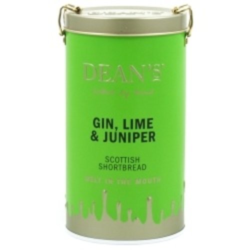 Deans Gin Lime and Juniper Scottish Shortbread Deans Gin Lime and Juniper Scottish Shortbread