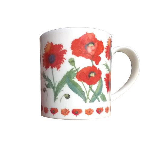 Dunoon Dunoon Orkney Garden Flowers Poppies Mug Dunoon Dunoon Orkney Garden Flowers Poppies Mug