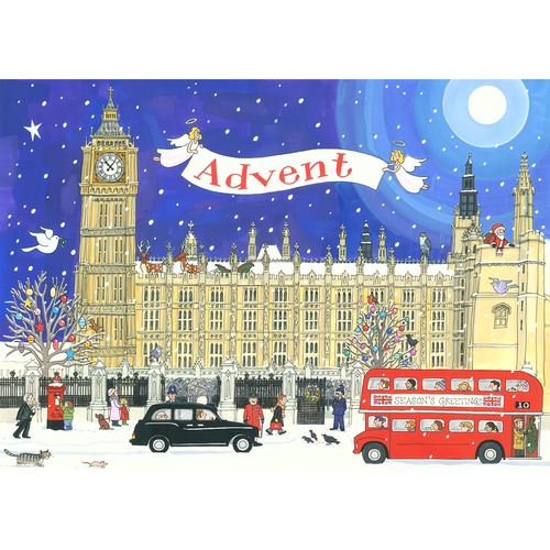 Alison Gardiner Alison Gardiner Palace of Westminster Paper Advent Calendar Alison Gardiner Alison Gardiner Palace of Westminster Paper Advent Calendar