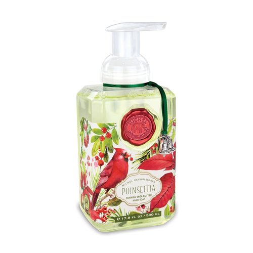 Michel Design Works Poinsettia Foaming Hand Soap Michel Design Works Poinsettia Foaming Hand Soap