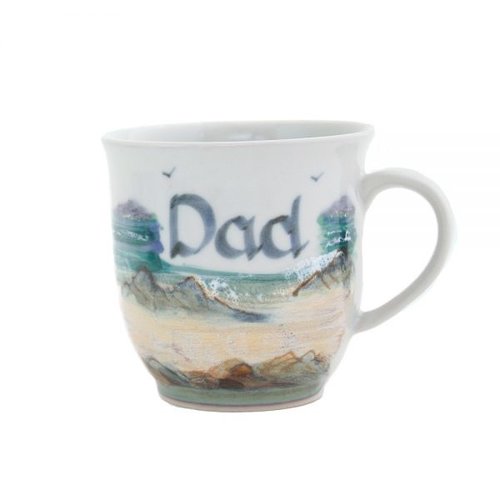 Highland Stoneware Highland Stoneware Seascape Dad Mug Highland Stoneware Highland Stoneware Seascape Dad Mug