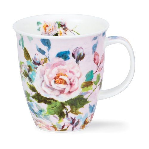 Dunoon Nevis Peonies White Mug Dunoon Nevis Peonies White Mug