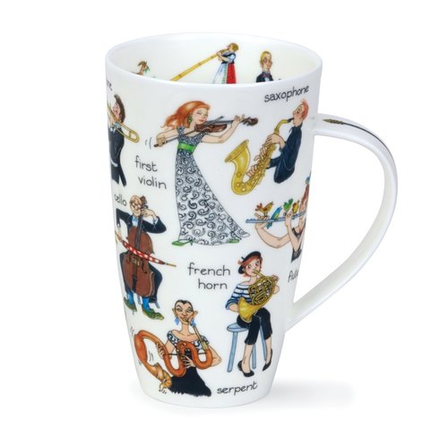 Dunoon Henley Musical Mayhem Mug Dunoon Henley Musical Mayhem Mug