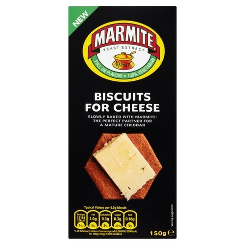 Marmite Biscuits for Cheese 150g Marmite Biscuits for Cheese 150g