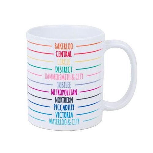 Tube Line Mug Tube Line Mug