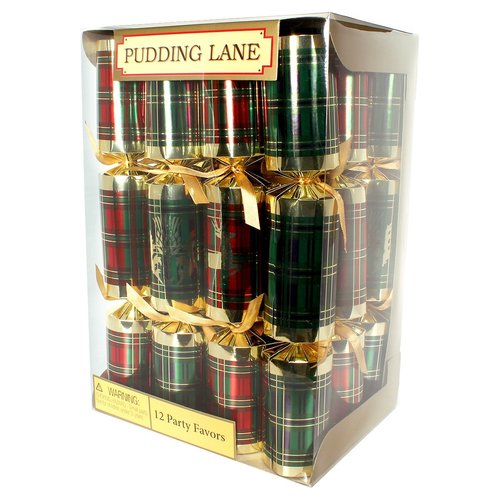 Pudding Lane Pudding Lane Tartan and Gold 12 Count Pudding Lane Pudding Lane Tartan and Gold 12 Count