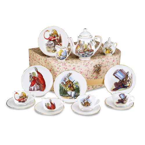 Reutter Porzellan Alice in Wonderland Tea Set for 4 Reutter Porzellan Alice in Wonderland Tea Set for 4