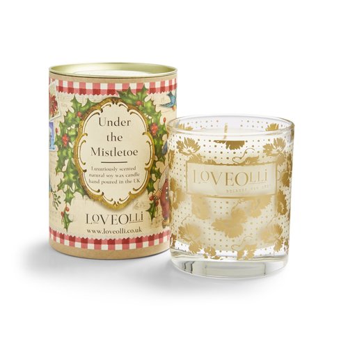 LoveOlli LoveOlli Under The Mistletoe Candle LoveOlli LoveOlli Under The Mistletoe Candle