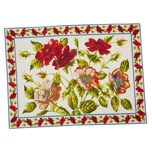April Cornell April Cornell Poppy Placemat April Cornell April Cornell Poppy Placemat