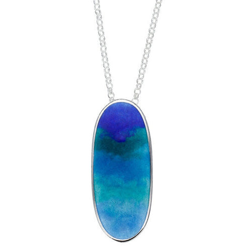 St. Justin Glas Mor Ocean Enamelled Pendant SP978 St. Justin Glas Mor Ocean Enamelled Pendant SP978