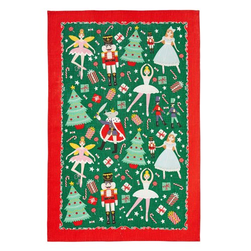 Ulster Weavers Ulster Weavers Linen Nutcracker Tea Towel Ulster Weavers Ulster Weavers Linen Nutcracker Tea Towel