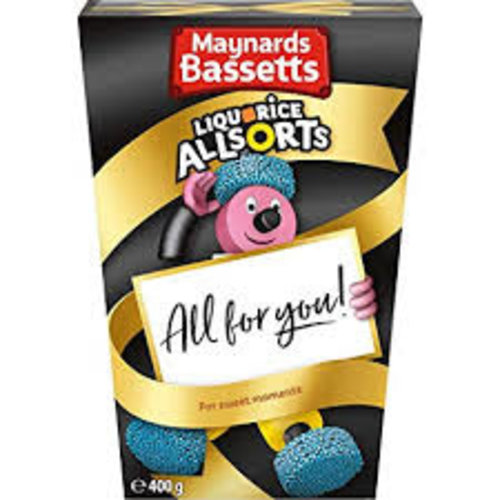 Bassett's Bassetts Liquorice Allsorts Carton Bassett's Bassetts Liquorice Allsorts Carton