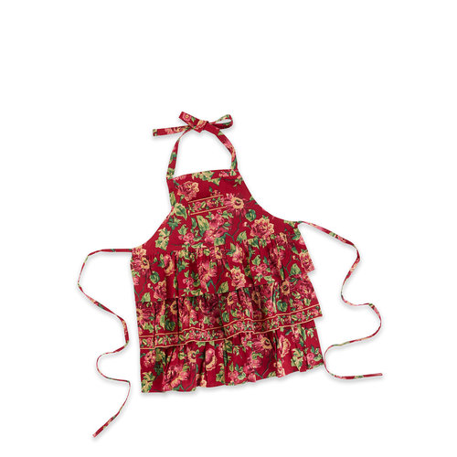 April Cornell April Cornell Red Russia Collar Apron April Cornell April Cornell Red Russia Collar Apron