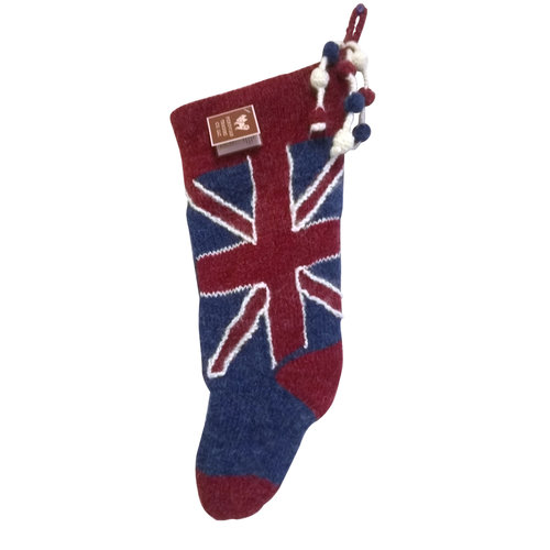 Peruvian Trading Co. Peruvian Trading Co. Hand-Crocheted UK Stocking Peruvian Trading Co. Peruvian Trading Co. Hand-Crocheted UK Stocking
