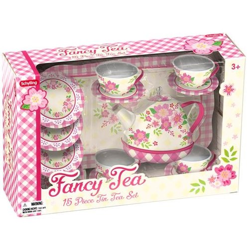 Schylling Shylling Fancy Children's Tin Tea Set Schylling Shylling Fancy Children's Tin Tea Set