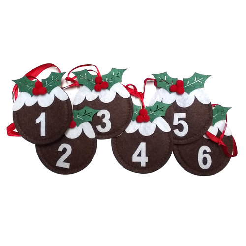 Plum Pudding Garland Advent Calendar Plum Pudding Garland Advent Calendar