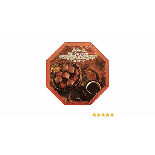 Sultans Sultans Milk Chocolate Rose Flavored Turkish Delight 200g Sultans Sultans Milk Chocolate Rose Flavored Turkish Delight 200g